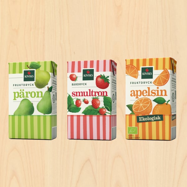 KIVIKS (Pear, Wild Strawberry & Orange) P65