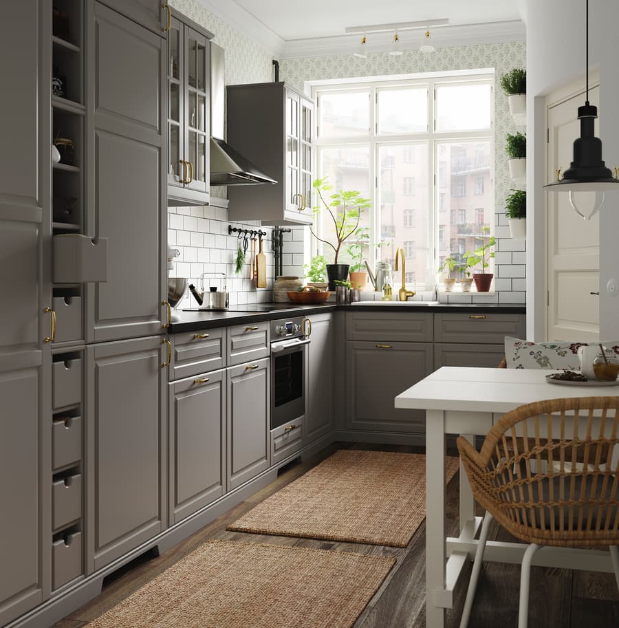 Kjøkken – BODBYN grå - IKEA