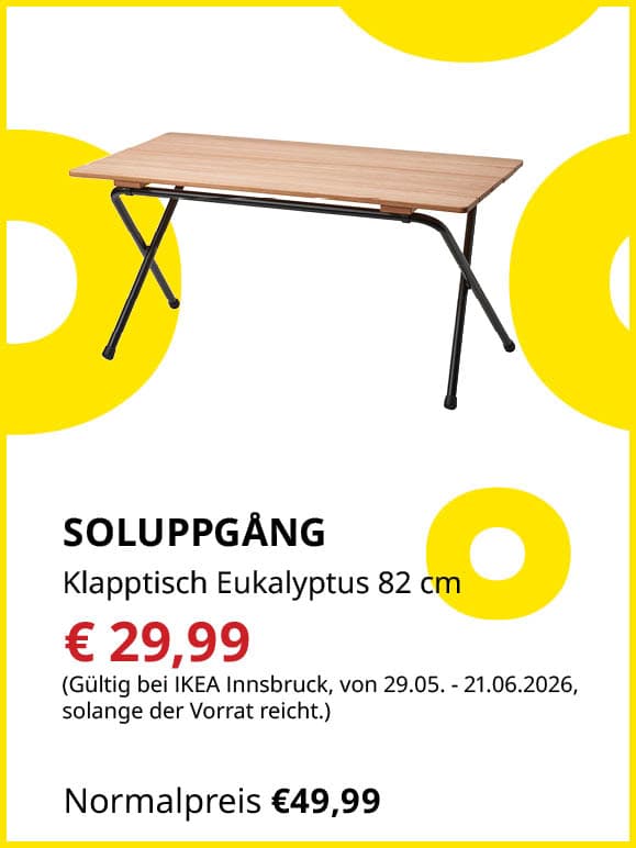 Klapptisch