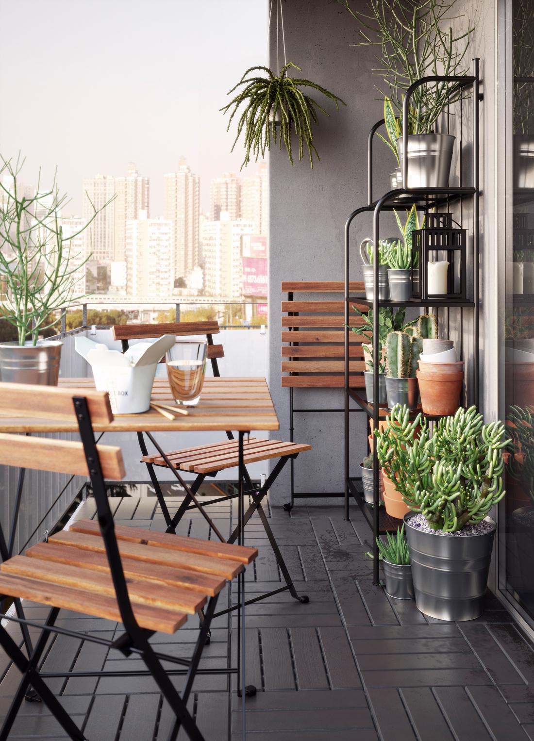 Erstaunlich Bodenbelãge Balkon Ikea Bilder