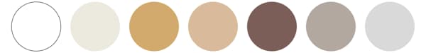 Kleuren die passen bij Japandi slaapkamer: wit, zand, beige, crème, walnoot, taupe of lichtgrijs.