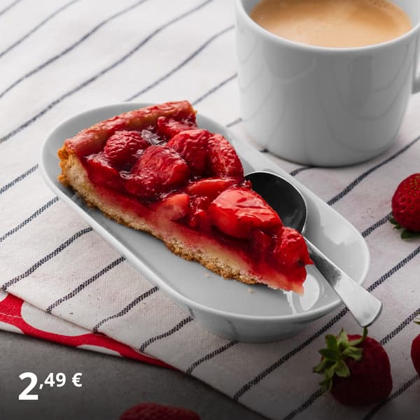 Клубничный пирог