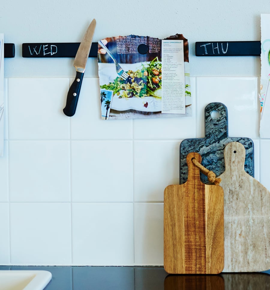 How to hack an IKEA knife rack. IKEA