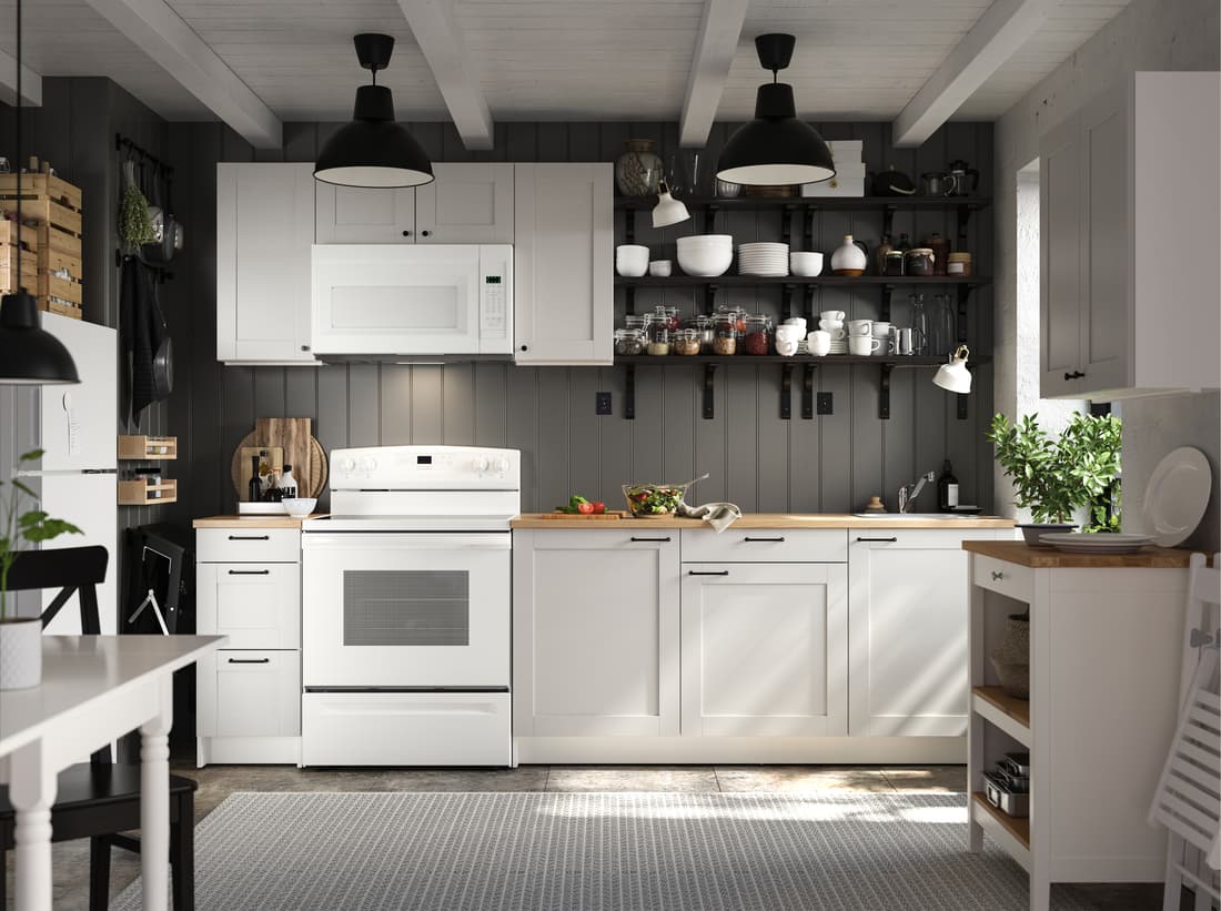 Зручна KNOXHULT КНОКСХУЛЬТ кухня з характером - IKEA