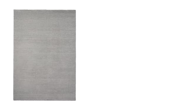 Koberec, nízký vlas, světle šedá, 160x230 cm