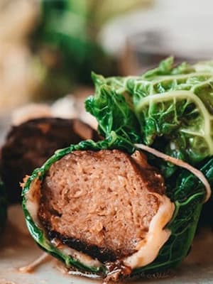 Kohlbonbons mit winterlicher Sauce @diejungskochenundbacken