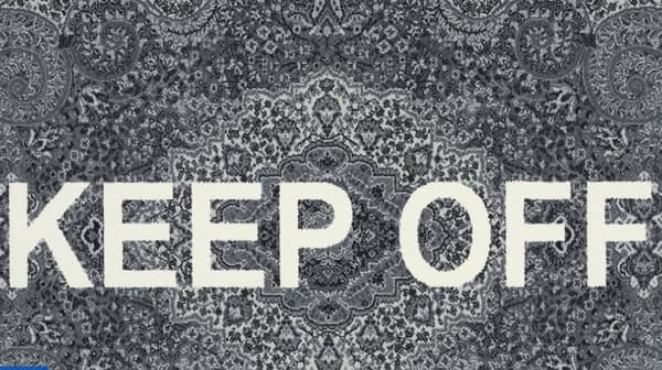 Ikea x Virgil Abloh KEEP OFF ART EVENT 2019 Tapis 200x300 Décoration