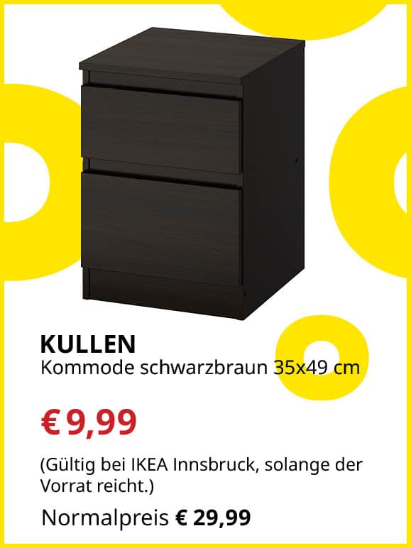 Kommode statt 29,99 € für 9,99 €