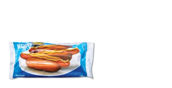 KORV, Párky, mražené

