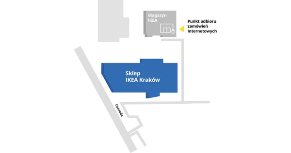 Kraków - Punkt Odbioru Zamówień w sklepie IKEA