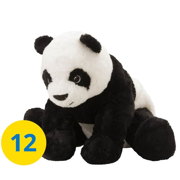 KRAMIG soft toy, panda.