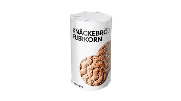Křehký vícezrnný chléb KNÄCKEBRÖD FLERKORN.