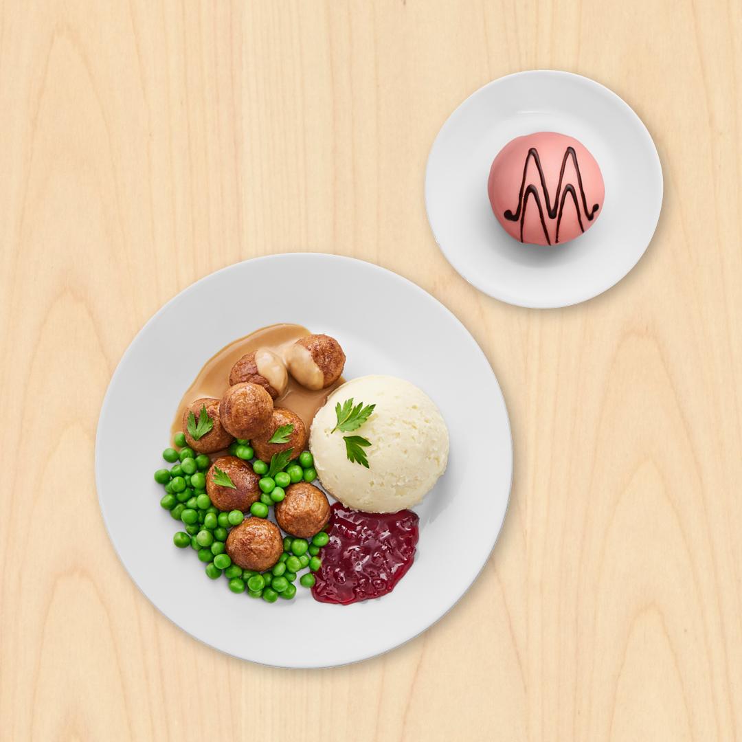 Kroglice, pire in omaka ter marcipanova torta