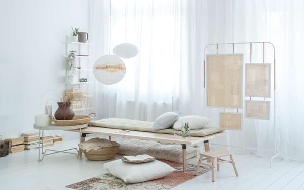KROKHOLMEN  Table basse, extérieur Beige