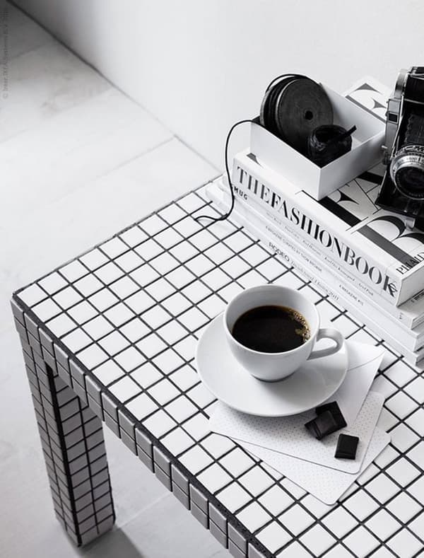 kubus-tafel-DIY-zwart-wit-IKEA wooninspiratie 