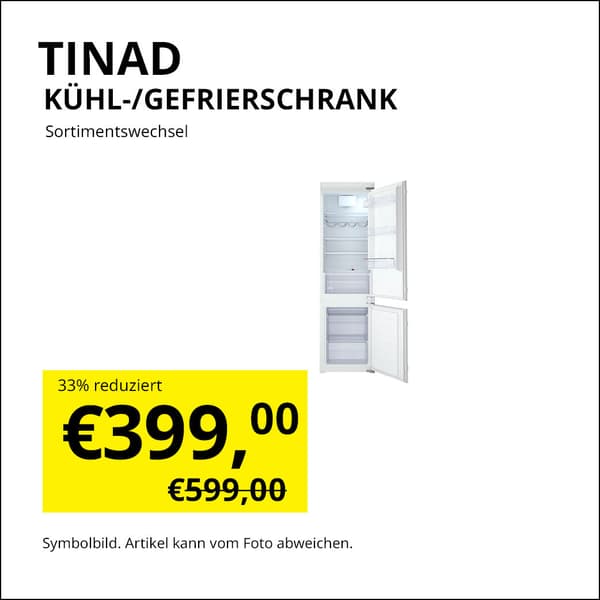 Kühl/-Gefrierschrank weiß 399€ statt 599€
