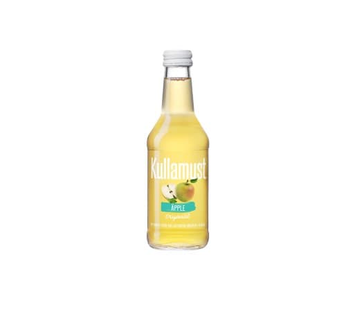Kullamust äpple.