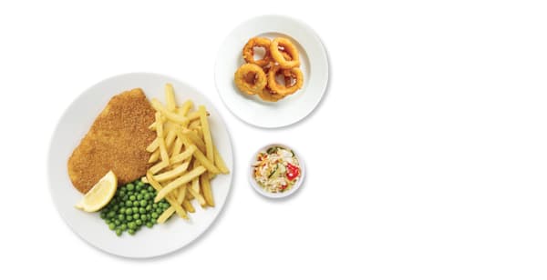 kuř. řízek menu