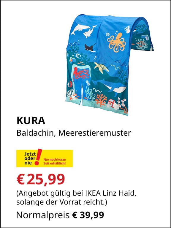 KURA, Baldachin. €25,99 statt €39,99