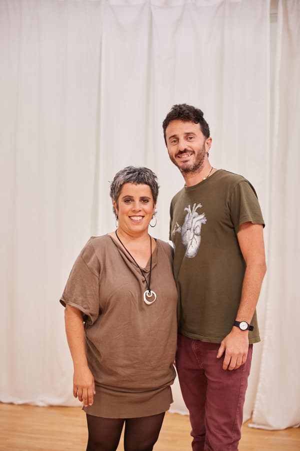 La Marta i l'Iván, fundadors de l’Espai ENTRECOMILLAS