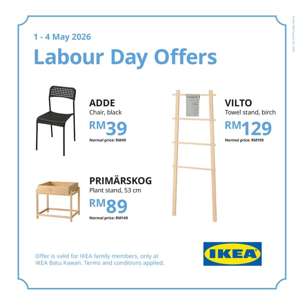 Labour day offers