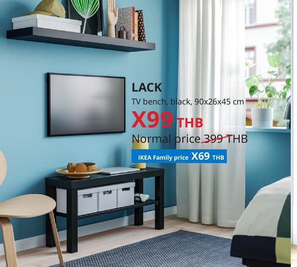 LACK (30353566) TV bench (Global art.no. 90243297)
https://www.ikea.com/th/en/p/lack-tv-bench-black-30353566/ 