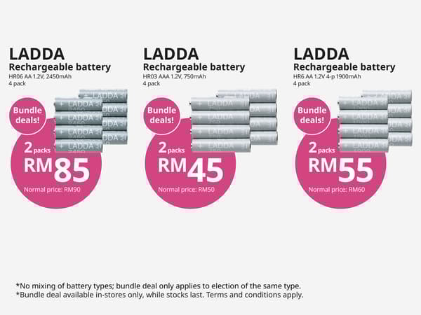 LADDA Even more affordable bundle deals