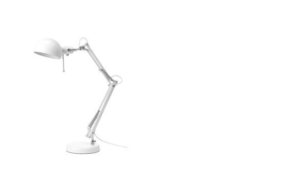 lampa bílá