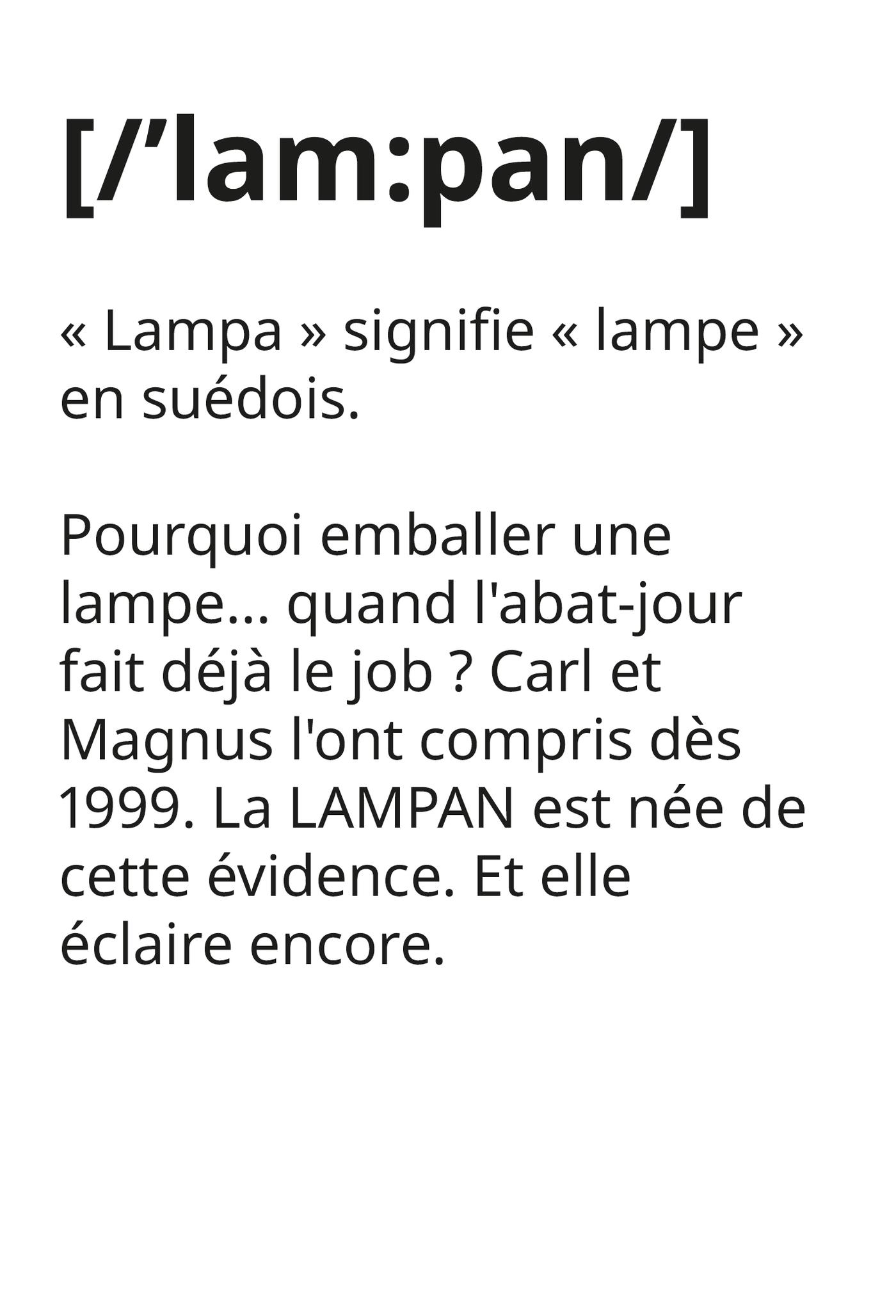 Lampan