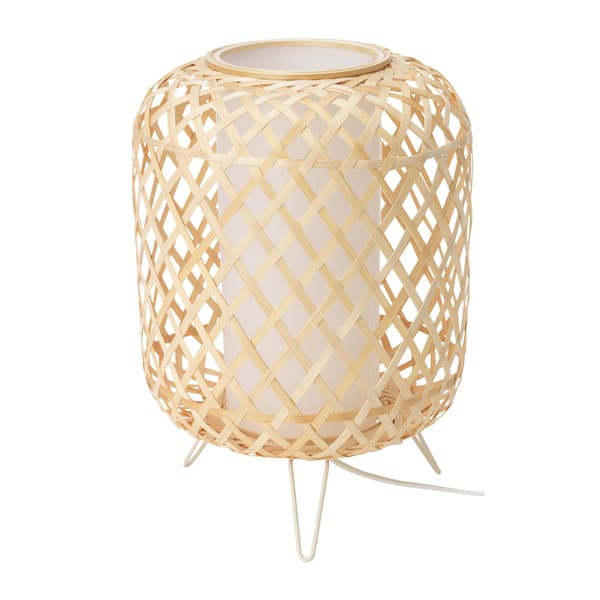 lampara de bambu