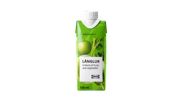 LÅNGLUR gyümölcs- és zöldségturmix 330 ml
