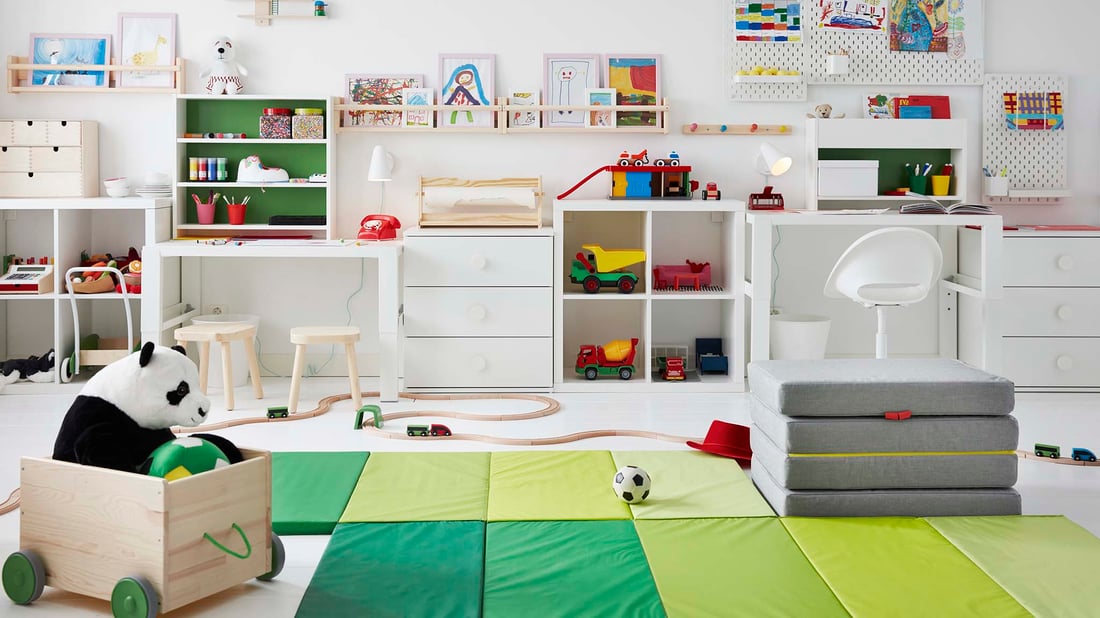 Hyviä konsteja johtojen järjestämiseen IKEA