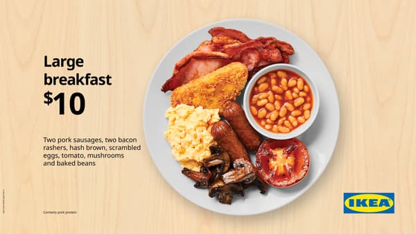 large breakfast