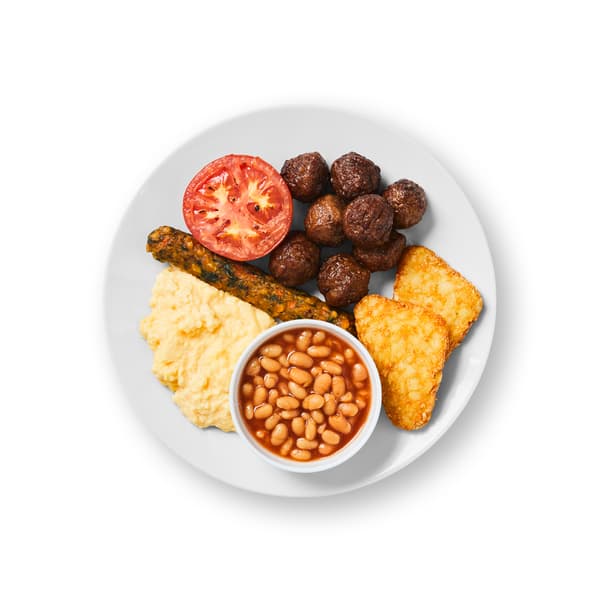 Large Vegetarian Breakfast