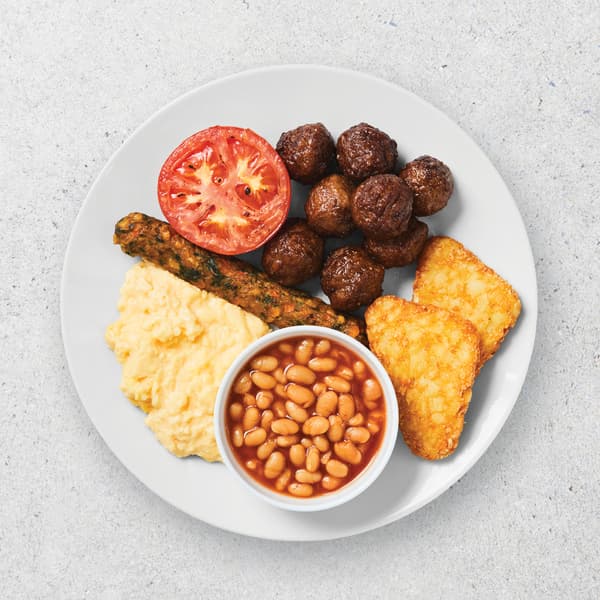 Large Vegetarian Breakfast