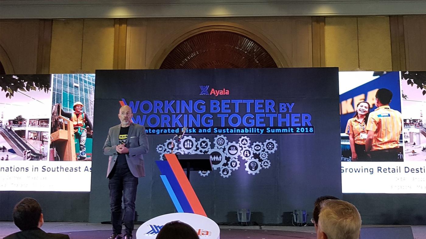 Lars Svensson, Sustainability & Communications Director at IKEA Southeast Asia, and Sustainability Manager of Ikano Group