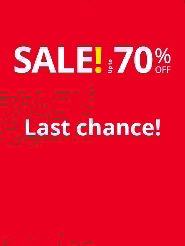 Last chance on SALE 