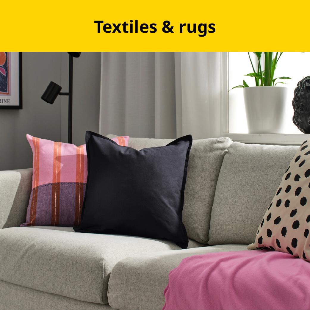 Last chance to buy textiles & rugs