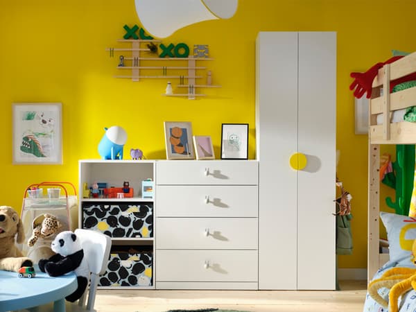 LASTARE storage combination in children's room