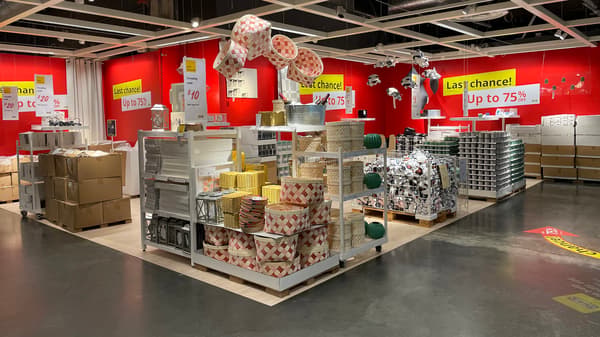 Launch area of IKEA Sunrise showroom 