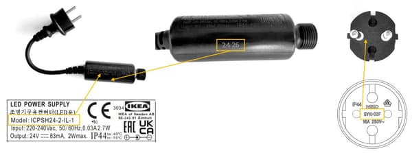 LED-driveren (ICPSH24-2-IL-1).