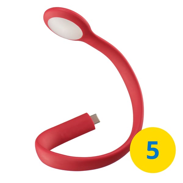 LED USB lampa HÖSTULOTA.