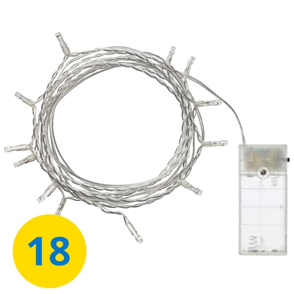 LEDFYR LED világító füzér 12 izzó.