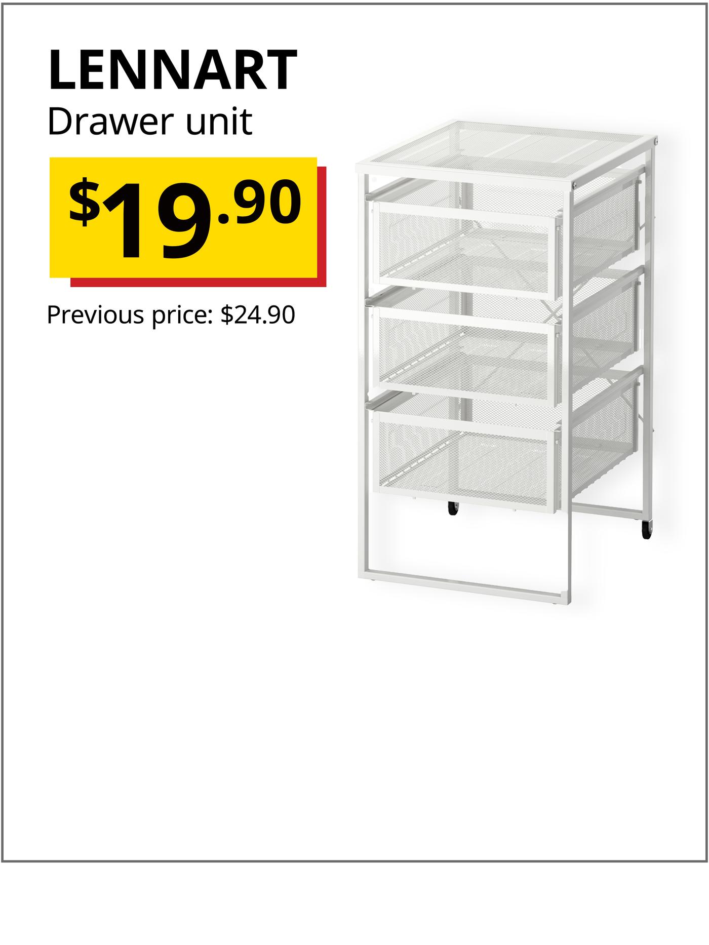 LENNART drawer unit