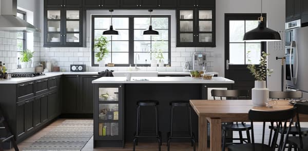 LERHYTTAN black kitchen