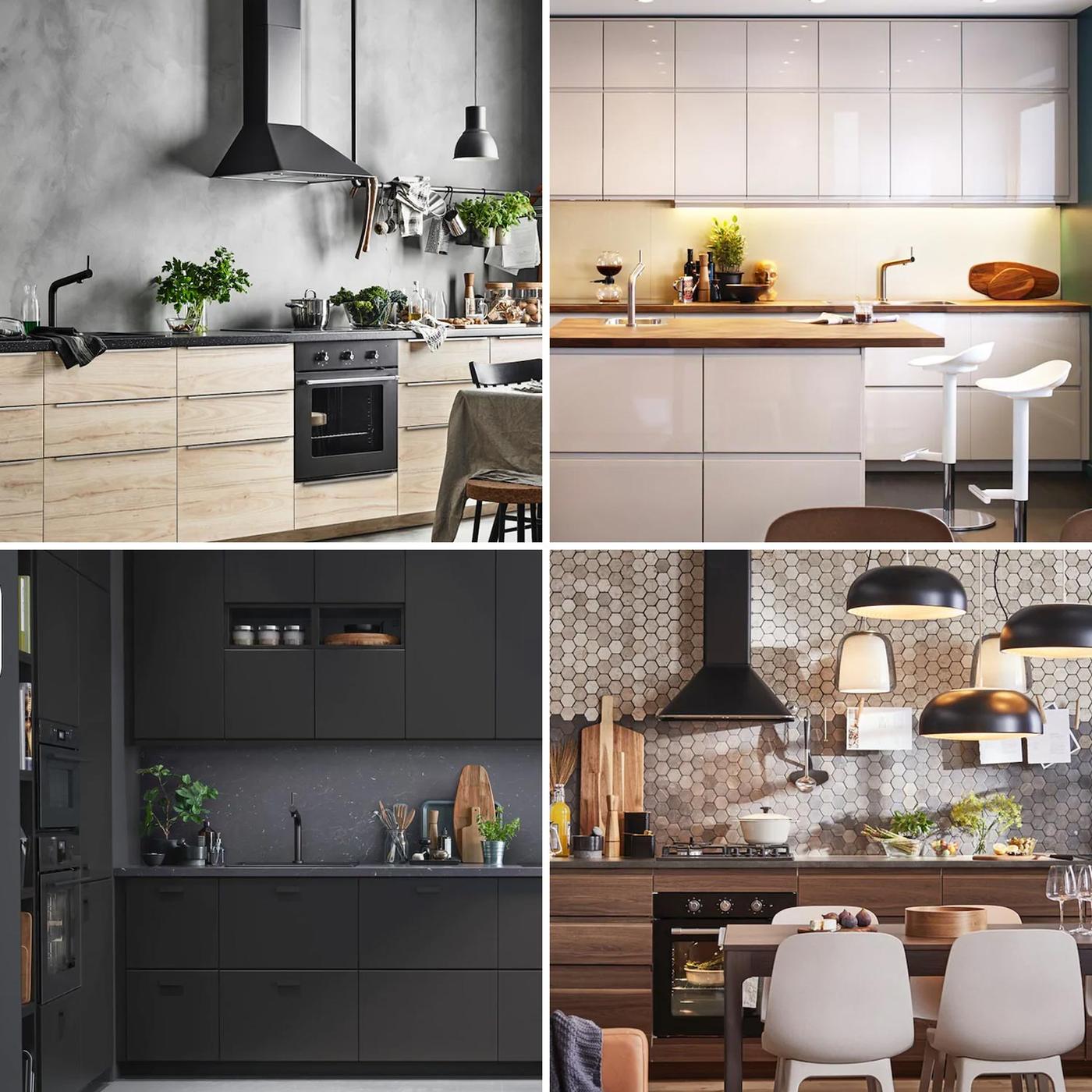 Les façades de cuisine IKEA pour la gamme METOD.