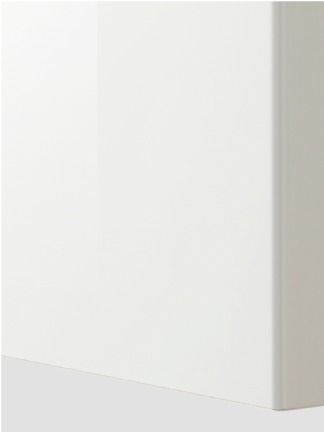 Lesklá bílá dvířka RINGHULT