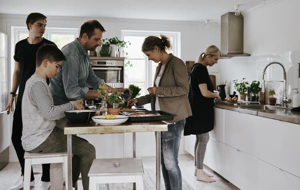 Let guests help themselves
