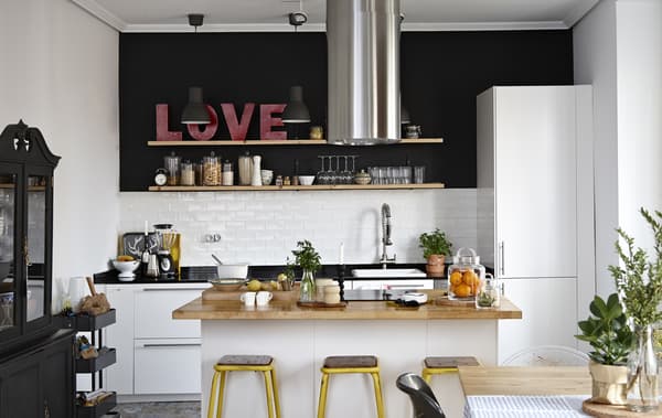 Libertad’s open-plan kitchen is functional and sociable