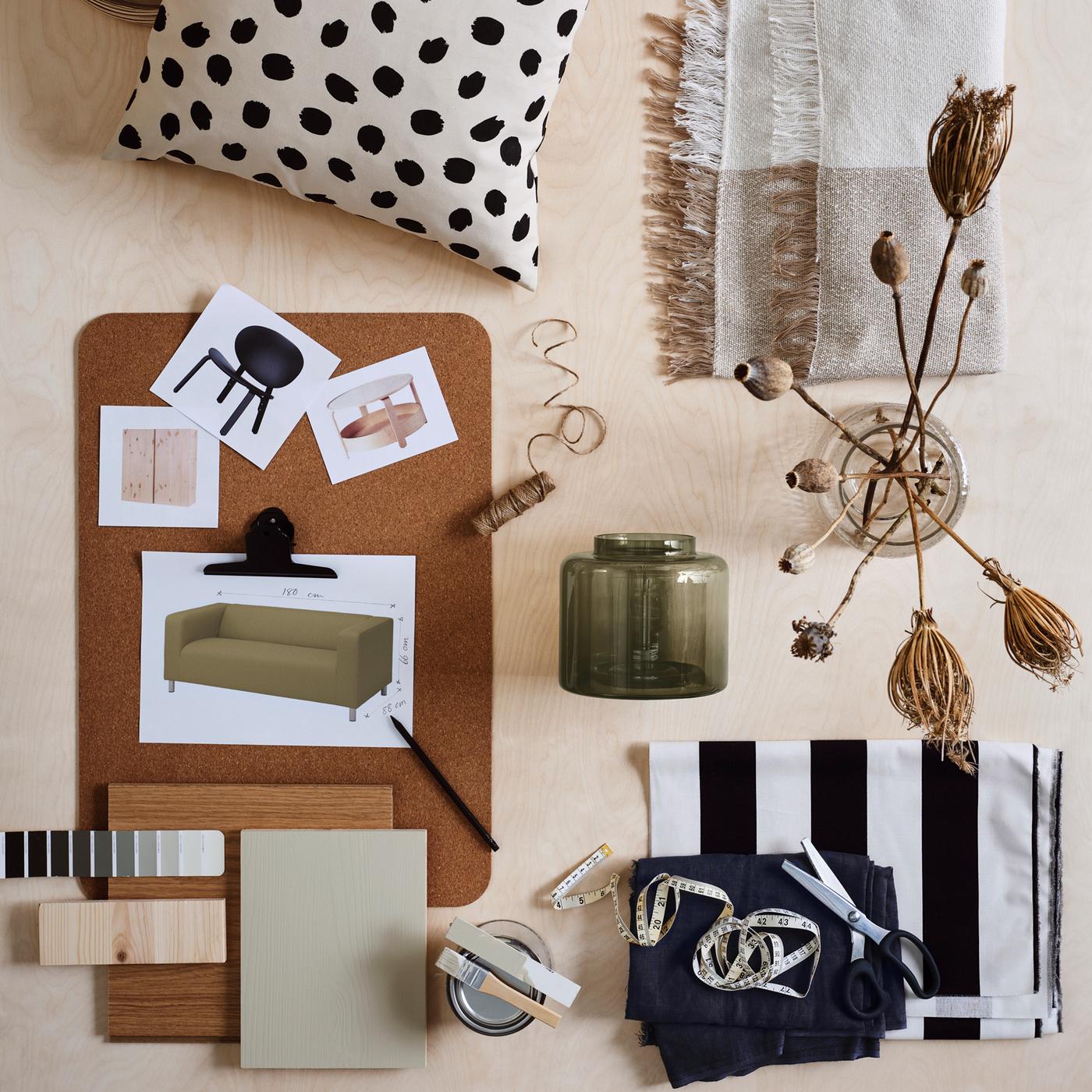 Lien vers : comment créer un tableau d’ambiance pour trouver votre style